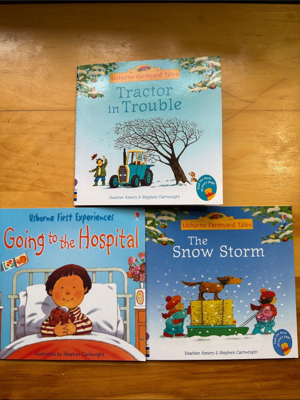 🌈2/$8 3-Book Bundle Usborne